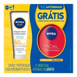 Protetor Sol Nivea Fac Ant-sin 60+cr Fac Ant