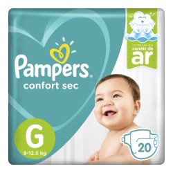 Fralda Pampers Confortsec G/20un (8)