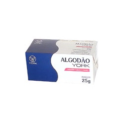 Algodao York Hidrofilo Caixa 25gr