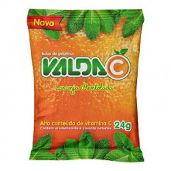 Valda Sache Sabor Laranja Mentolada 24g