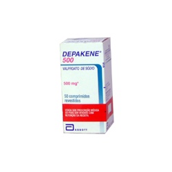 Depakene 500mg C/50cprs(c3/43b)