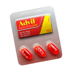 Advil Ibuprofeno 400mg C/ 3cpr