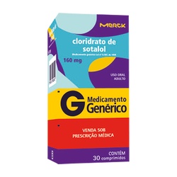Clor.sotalol 160mg 30cpr Merck