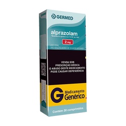 Alprazolam 2mg 30cprs Germed