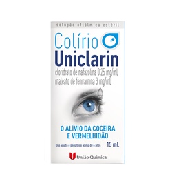 Uniclarin Colirio 15ml Un Quim
