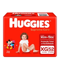 Fralda T Monica Huggies Supreme Hiper Xg52