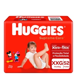 Fralda T Monica Huggies Supreme Hiper Xxg52