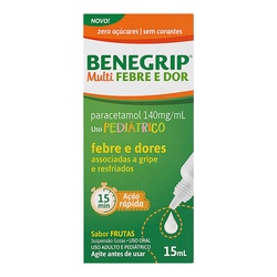 Benegripe Multi Febre E Dor Gts 15ml