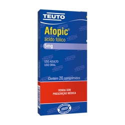 Afopic 5mg C/20 Cprs Teuto