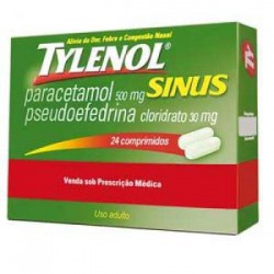 Tylenol Sinus 500mg24cpr
