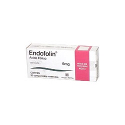 Endofolin 5mg. C/20 Cpr