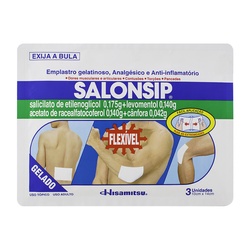 Salonsip Emplast 1env 3un
