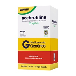 Acebrofilina 50mg/5ml Xarope 120ml