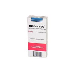 Manivasc 20mg C/14cprs