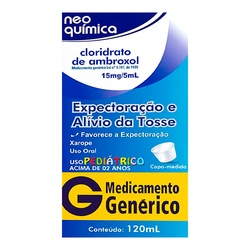 Cloridrato De Ambroxol 15mg/5ml Xpe Inf
