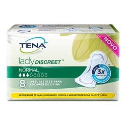 Absorvente Geriat Tena Lady Discr Normal 8un