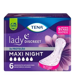 Absorvente Tena Lady Discreet Maxi Night