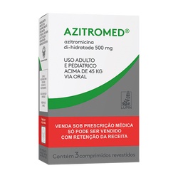 Azitromed 500mg C/ 3cps