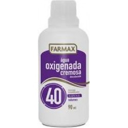 Agua Oxigenada 40v Cremosa 90ml Farmax