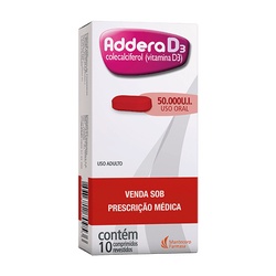 Addera D3 50.000ui  10 Comp
