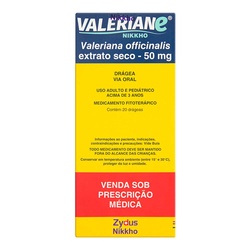 Valeriane 50mg C/20cprs