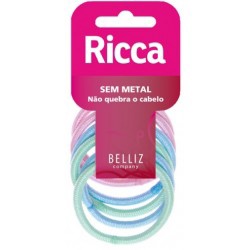 Elastico Para Cabelo C/6 Sem Metal