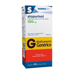 Alopurinol 100mg 30cprs