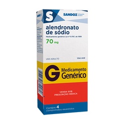 Alendronato De Sodio 70mg 4cpr Sandoz