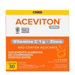 Aceviton C/ Zinco 30cpr