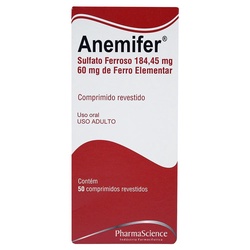 Anemifer 190mg 50cpr