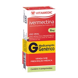 Ivermectina 6mg C/4
