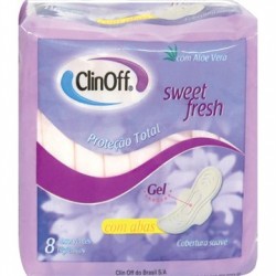 Abs.clin Off Sweet Fresh C/abas 8un