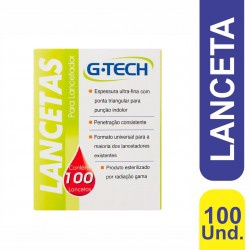 Lancetas Para Lancetador G-tech 28g