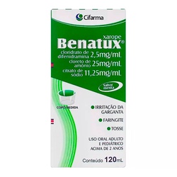 Benatux Xarope Menta 120ml