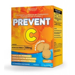 Prevent C 500mg Laranja Mastigavel 30cpr