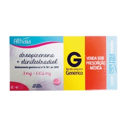 Drospirenona Etinil 3mg+0,02mg 24cpr