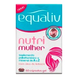 Equaliv Nutri Mulher 60 Cps Gel